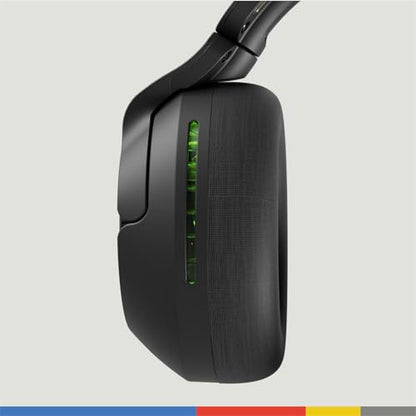 Skullcandy Crusher PLYR 720 Wireless Gaming Headset - Digi-Black Xbox | THX Spatial Audio, Multi-Sensory Crusher Bass, Removable Microphone, PC, PlayStation, Nintendo, Multi-Platform, Open-Back - color: Digi-Black Xbox