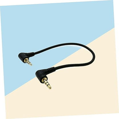 3pcs Coiled Audio Cable Aux Cable Stereo Headphone for Car Mobile Tablet