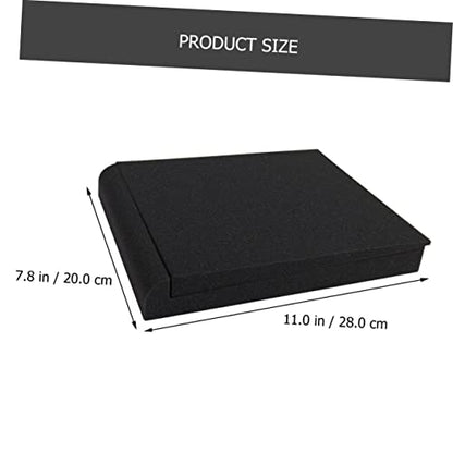High Density Loudspeaker Isolation Pads Shock-absorption Cushion for Studio Monitors and Desktop Speakers Non-slip Durable for Vibration Reduction Easy Installation