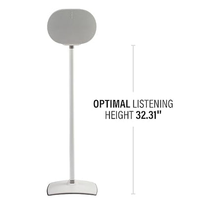 Sanus Fixed Height Speaker Stand for Sonos Era 300 Single WSSE31 - color: White