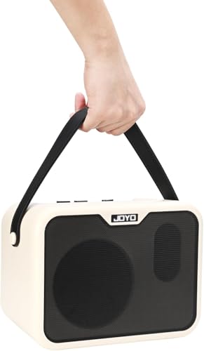 SUNYIN Bass AMP Combo Portable 10W Bass Amplifier with 10ft Guitar Cable MA-10B Dual Channel Mini Bass Amplifier Practice Bass Indoor