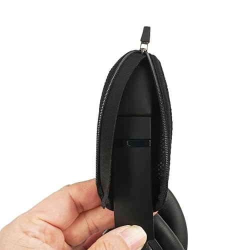 NC 700 Mesh Fabric Headband Cover Replacement Headband Top Pad Cushion Cover Compatible with Bose NC700 nc700 Noise Cancelling Headphones Zipped Headband Pad Cover Protector - Black