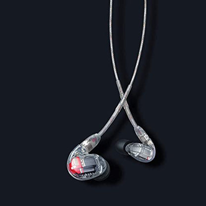 Shure SE846 Sound Isolating Earphones - Clear - color: Clear, style: Boom microphone stand with a telescoping boom arm