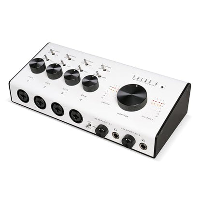 Blackstar Polar 4, 4 channel 4-in/8-out USB-C Guitar Audio Interface w/ 4 | Microphone Preamps and 2 Headphone Outputs