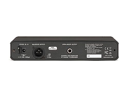 SAMSON Concert 88x Earset Wireless System (D Band) - size: Concert 88x Earset, style: D Band: 542–566 MHz