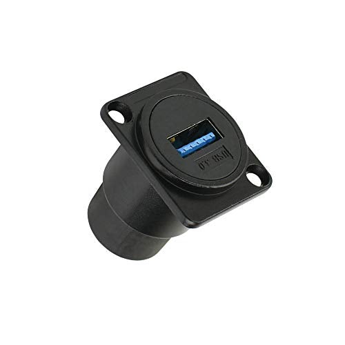 Toronce D R Series USB3.0 Passthrough Panel-Mount Connector (USB3.0) - size: USB3.0