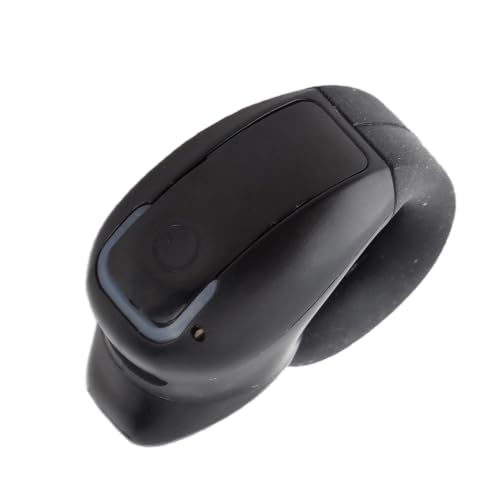 Bluetooth Headphones Clip on Earbuds, Single Clip On Open Ear Headphones, Bluetooth 5.3 Head Set, One Design, for Running Cycling (Black) - color: Black