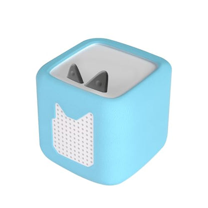 Case for Toniebox 2 & 1 Audio Player,Soft Protective,Silicone Case Cover(Blue)