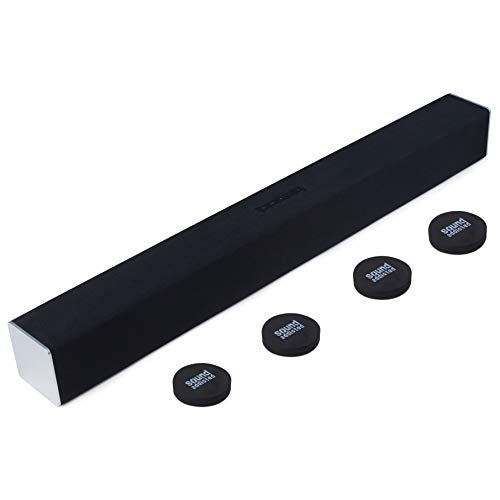 Isolation Pads for Soundbar - Anti Vibrations Foam Pads Feet (4Pack) 2.5'' x 0.65'' Suitable for Most Sound bars - BarPads (Round) - size: Circle
