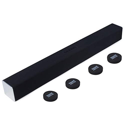 Isolation Pads for Soundbar - Anti Vibrations Foam Pads Feet (4Pack) 2.5'' x 0.65'' Suitable for Most Sound bars - BarPads (Round) - size: Circle