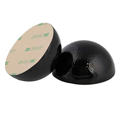 1" Dia Sorbothane Hemisphere Rubber Bumper Non-Skid Feet with Adhesive (8, 50 Duro)