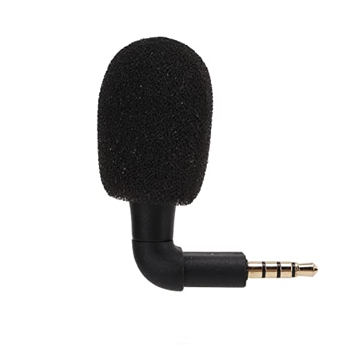 Compact Microphone with directional 3.5mm Jack, Professional Audio Microphone for Video Conferencing