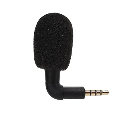 Compact Microphone with directional 3.5mm Jack, Professional Audio Microphone for Video Conferencing