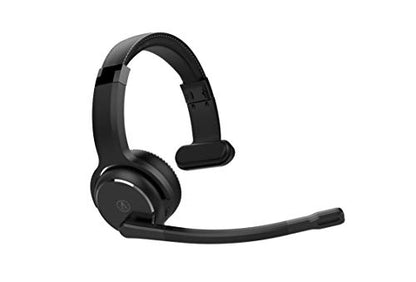 Rand McNally ClearDryve 210 Premium 2-in-1 Wireless Headset for Clear Calls with Noise Cancellation, Long Battery Life, All-Day Comfort, Black - style: On-ear