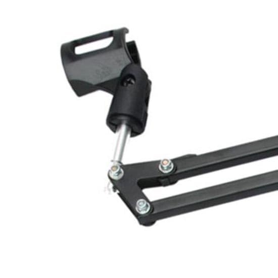 Microphone Mounting Bracket Desk Mic Arm Microphone Stand with Desk Mount Mic Suspension Boom for Live Streaming, Gaming, Podcasting, Radio