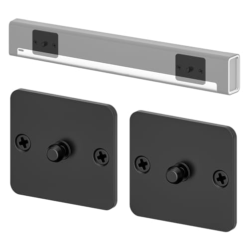 notiela Upgrade Wall Mount for Sonos Playbar Mount Bracket Easy to Install Fit for Sonos Playbar Wall Mount Under TV Mounting Bracket for Space Saving - style: Standard Mount for Sonos Playbar