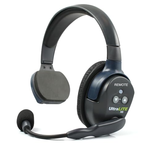 EARTEC ULSR-HD Ultralite HD Single Ear Add-On or Replacement Remote Headset, HD Version Only, Full Duplex Wireless Communication, Includes Rechargeable Battery - color: Remote, size: Single Ear