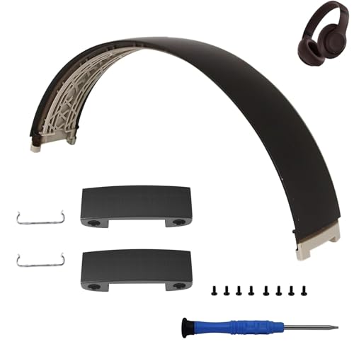 Adhiper Studio Pro Replacement Headband & Hinge Replacement for Beats Studio Pro Headphone,Durable Parts Accessories Repair Kit Set(Deep Brown) - color: Deep Brown