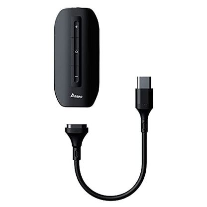 IKKO Zerda ITM01 External Sound Card, 3.5mm Portable Audio Detachable Magnetic Cable Headphone Adapter, Plug and Play,USB Gaming Dac Amp for iPhone iOS Headset PS4 Xbox Switch PC Laptop
