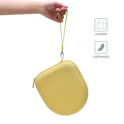 Case for Sony WH-CH520 Wireless Headphones Yellow | Hard Carrying Travel Case for Sony WH-CH520 Wireless Headphones - color: Yellow