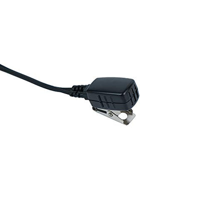 Caroo G-Shape Earpiece Compatible with Motorola CP200 Radio | walkie talkie headset with PTT microphone compatible with Motorola CLS1410 RDM2070d CP185 BPR40 2-pin radios