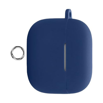 Ultra Thin Silicone Cover Shell Earphone Case Comfortable Touch for Scratch Protector Soft Touch - color: Dark Blue