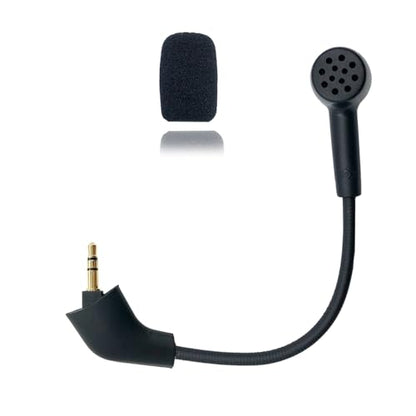 Microphone Replacement for Kingston HyperX Cloud 2 II Pre-2021 First Version Wired Gaming Headsets Noise Cancelling Mic for Switch PS5 PS4 Mac PC Computer, 3.5 mm Jack