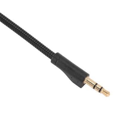 XUMIUZIY Mic Replacement - 3.5mm Detachable Game Microphone Boom for G PRO/PRO X Wire Less Gaming Headsets, Noise Cancelling Gaming Microphone with Foam Cover