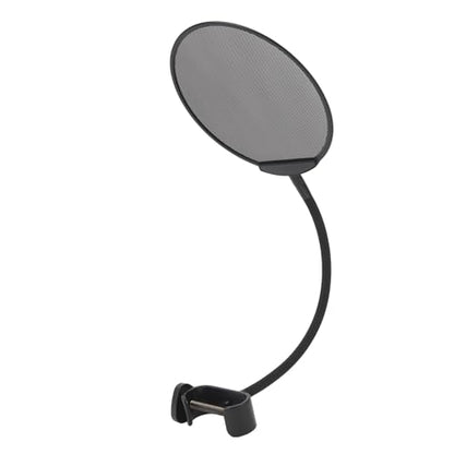 Tbest Microphone Dual Layer Wind Screen Aluminum Alloy