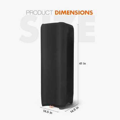 Dust Cover Protective Case for JBL PartyBox 1000 Partybox Speaker | Dust Cover Protective Case with Adjustable Elastic Buckle, Top Pull Rod Hole, Reusable & Washable - size: For JBL Partybox 1000