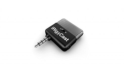 IK Multimedia iRig Mic Cast podcasting mic for smartphones and tablets