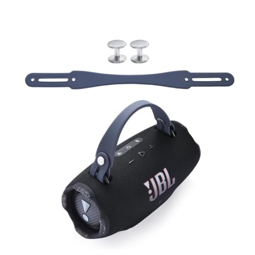 Removable Speaker Handle Strap Compatible with JBL Xtreme 2/ Xtreme 3/Xtreme 4/Zealot S67 Portable Bluetooth Speaker,Outdoor Travel JBL Speaker Silicone Handle (Handle Strap Blue) - style: Handle Strap Blue