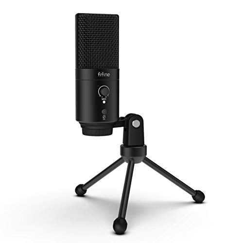 FIFINE K683A USB Desktop PC Microphone for Recording Streaming
