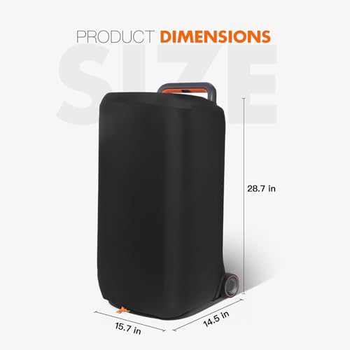 Speaker Cover Dust Case Compatible with JBL Partybox 520 Party Speaker | Stretch Fabric Dust Cover with Elastic Thread, Prevents Scratches, Dustproof, Easy to Move - size: For JBL Partybox 520