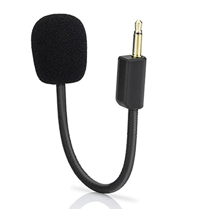 LEFXMOPHY Blackshark V2 Mic Replacement for Razer BlackShark V2 and V2 Pro Wireless Gaming Headset 3.5mm Detachable Game Boom Microphone with Foam - color: Black Standard 1-Pack