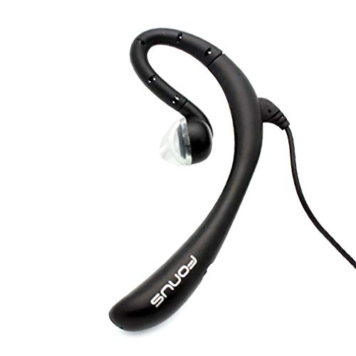 Earphone w Mic Wired Mono Headset Compatible with Samsung Galaxy A23,A14,A13,A03s - Headphone 3.5mm Single Earbud Hands-Free