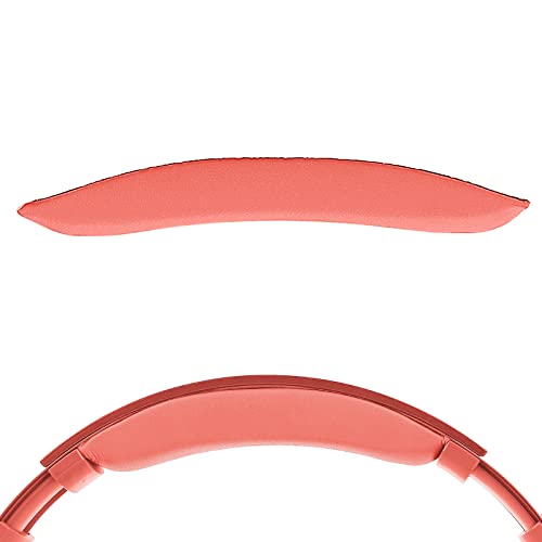 Geekria Protein Leather Headband Pad Compatible with Sony MDR-100ABN Headphones, Replacement Band Repair Part (Twilight Red) - color: twilight red