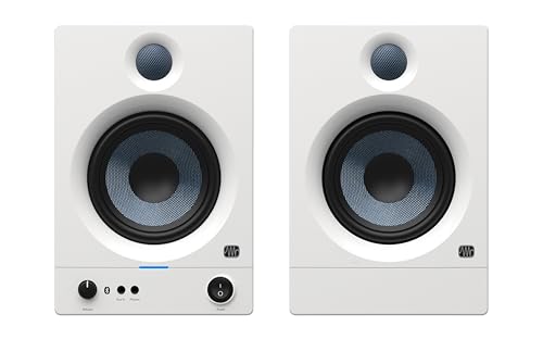 PreSonus Eris 5BT White 5.25-inch Media Reference Monitors with Bluetooth Wireless Technology - color: White, size: 5" Bluetooth