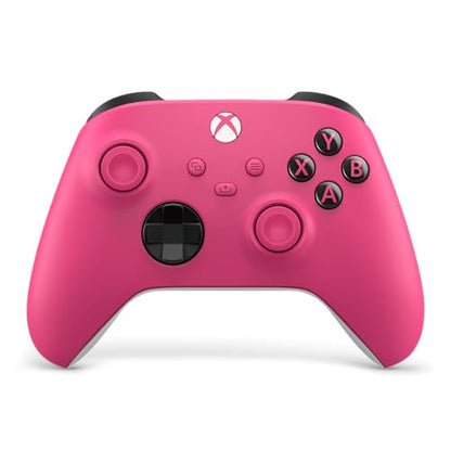 Xbox Wireless Gaming Controller | Deep Pink | Consoles, PCs, TVs, mobile, and more | Textured Grip | Wireless, Bluetooth, USB-C Connectivity - style: Deep Pink