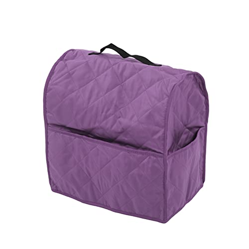Acouto Kitchen Mixer Cover Carry Bag for Professional 5-Qt Qt Stand Mixers – Quilted Polyester Pongee & Scratch- with Handle and Storage Pockets (Violet) - color: Violet
