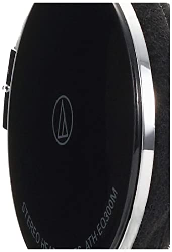 Audio Technica ATH-EQ300M BK Black | Ear-Fit Headphones (Japan Import) - color: Black