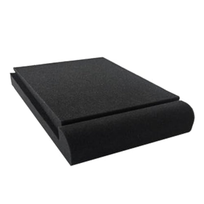 Studio Monitor Acoustic Isolation Pad for Speakers and Soundbar, High Density Foam Vibration Absorbing Riser Stand Mat for Home Theater Desktop Subwoofer - size: 27x14x4cm