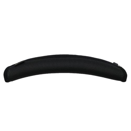 Headphone Headband Cover Sleeve for DT270PRO Sweat Absorbent Design with Zippers Closure Antislip Feature Breathable Headband Sleeve for Headphones - color: Black
