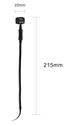 HEIMU Clip On Instrument Condenser Microphone + Universal Clip (for Cello)