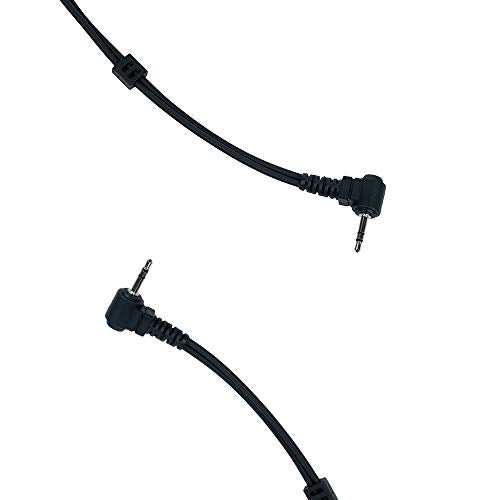 Tube Earpiece Compatible with Motorola Talkabout T260 T600 | 1-pin 2.5mm, acoustic tube, big PTT mic; Compatible with Motorola T100 T280 T460 T800 MR350R MH230R MS350R