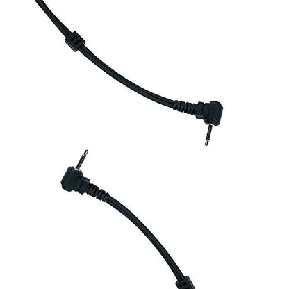 Tube Earpiece Compatible with Motorola Talkabout T260 T600 | 1-pin 2.5mm, acoustic tube, big PTT mic; Compatible with Motorola T100 T280 T460 T800 MR350R MH230R MS350R