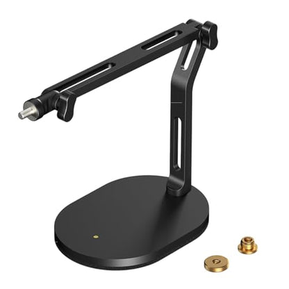 Flexible Boom Arm Stand for 5 / 8inch and 3 / 8inch Adapters Featuring Aluminum Construction and Cable Management Holder Auditory Microphone Stand