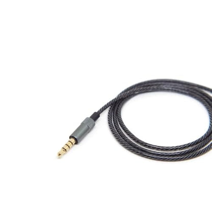 SE215 Cable, OFC Replacement MMCX Stereo Audio Aux Cable with Microphone Mic Extension Cord for Shure SE215 SE315 SE846 SE535 SE425 KSE1500 Headphones Earphones - with Mic