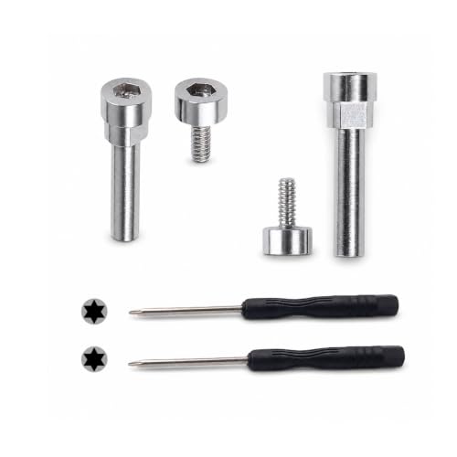 for Bose QC35 QC35 II QC45 QC25 Hinge Screw Repair Kit, 316 Stainless Steel 2-Pack with Screwdrivers, DIY Loose Stripped Screw Replacement