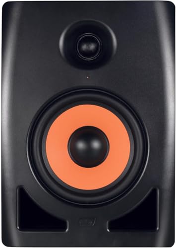 ESI nEar i7 6.5" Studio Reference Monitor, 2-Way Active Powered Speaker, Ideal for Near-Field Music Production, Studio Monitoring and Desktop Computers, Studio-Quality Sound, Sold Individually（Single） - size: nEar i7 (Single 6.5" Speaker)